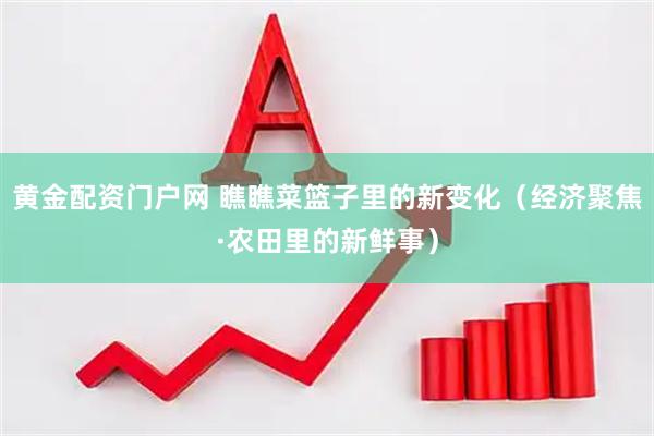 黄金配资门户网 瞧瞧菜篮子里的新变化（经济聚焦·农田里的新鲜事）